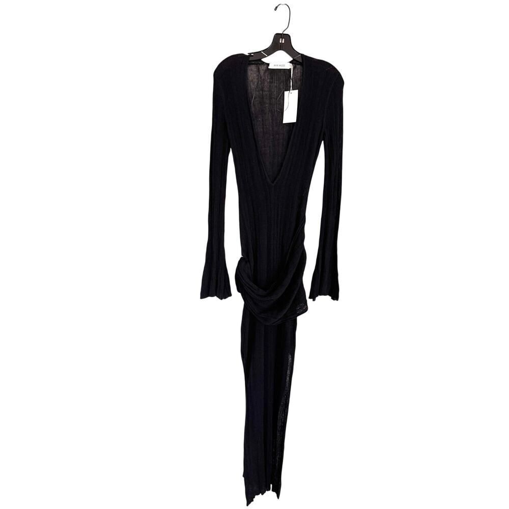 Aya Muse Maia maxi dress black M - Picture 4 of 9